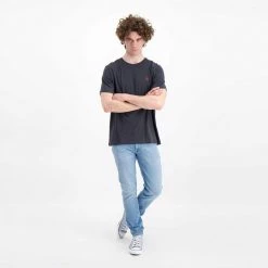 PEUTEREY T-SHIRT MANDERLY Blu -Tendenza Italia peuterey peu4060 t shirt manderly casual uomo 042684601 215 5