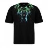 PHOBIA T-SHIRT LIGHTNING Nero -Tendenza Italia phobia ph 1bgrlb t shirt lightning street style uomo 046006001 bgrlb 1