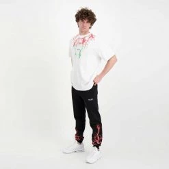 PHOBIA T-SHIRT LIGHTNING Bianco -Tendenza Italia phobia ph 1wwredgr t shirt fulmini street style uomo 044745701 redgr 5