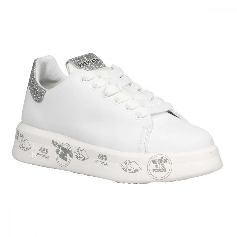 PREMIATA BELLE DONNA Bianco 4 PREMIATA BELLE DONNA Bianco - immagine 2