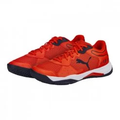 PUMA SOLARSMASH RCT Rosso -Tendenza Italia puma 106949 solarsmash rct scarpe padel uomo 044481701 01 3