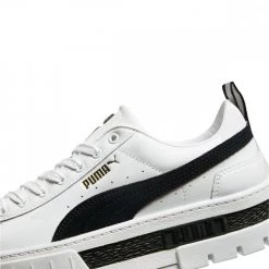 PUMA MAYZE LEATHER DONNA Bianco -Tendenza Italia puma 38198301 mayze leather donna tutte sneaker donna 043546201 01 5