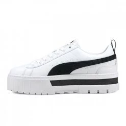 PUMA MAYZE LEATHER DONNA Bianco -Tendenza Italia puma 38198301 mayze leather donna tutte sneaker donna 043546201 01 6