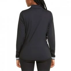 PUMA FELPA 1/2 ZIP STRONG DONNA Nero -Tendenza Italia puma 521839 felpa 1 2 zip strong donna abbigliamento training e palestra donna 045353901 01 4
