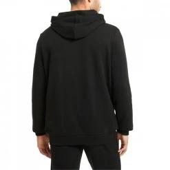 PUMA FELPA CON CAPPUCCIO ESSENTIAL LOGO Nero -Tendenza Italia puma 586688 felpa con cappuccio essential logo sport style uomo 042172001 01 4