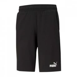 PUMA SHORT ESSENTIAL JERSEY Nero