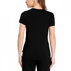 PUMA T-SHIRT LOGO ESSENTIALS DONNA Nero -Tendenza Italia puma 586774 t shirt essential logo donna sport style donna 042170301 01 4