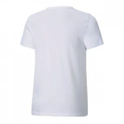 PUMA T-SHIRT ESSENTIAL BAMBINO Bianco -Tendenza Italia puma 586960 t shirt essential bambino abbigliamento bambino 042169901 02 2