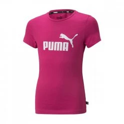 PUMA T-SHIRT ESSENTIAL BAMBINA Fucsia