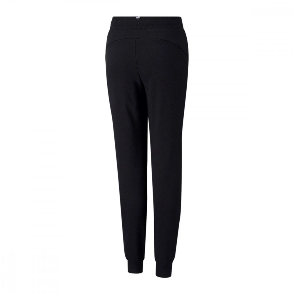 PUMA PANTALONI ESSENTIAL GARZATI BAMBINA Nero 4 PUMA PANTALONI ESSENTIAL GARZATI BAMBINA Nero - immagine 2