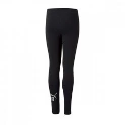 PUMA LEGGINGS ESSENTIAL BAMBINA Nero -Tendenza Italia puma 846960 leggings essential bambina abbigliamento bambino 044784301 01 2