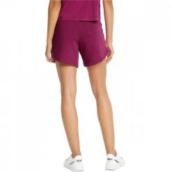 PUMA SHORTS ESSENTIAL VITA ALTA DONNA Fucsia -Tendenza Italia puma 848339 shorts essential donna sport style donna 044786501 86 4