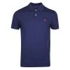 RALPH LAUREN POLO IN PIQUE' STRETCH Blu