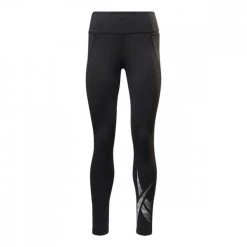 REEBOK LEGGINGS LUX GRAPHIC DONNA Nero