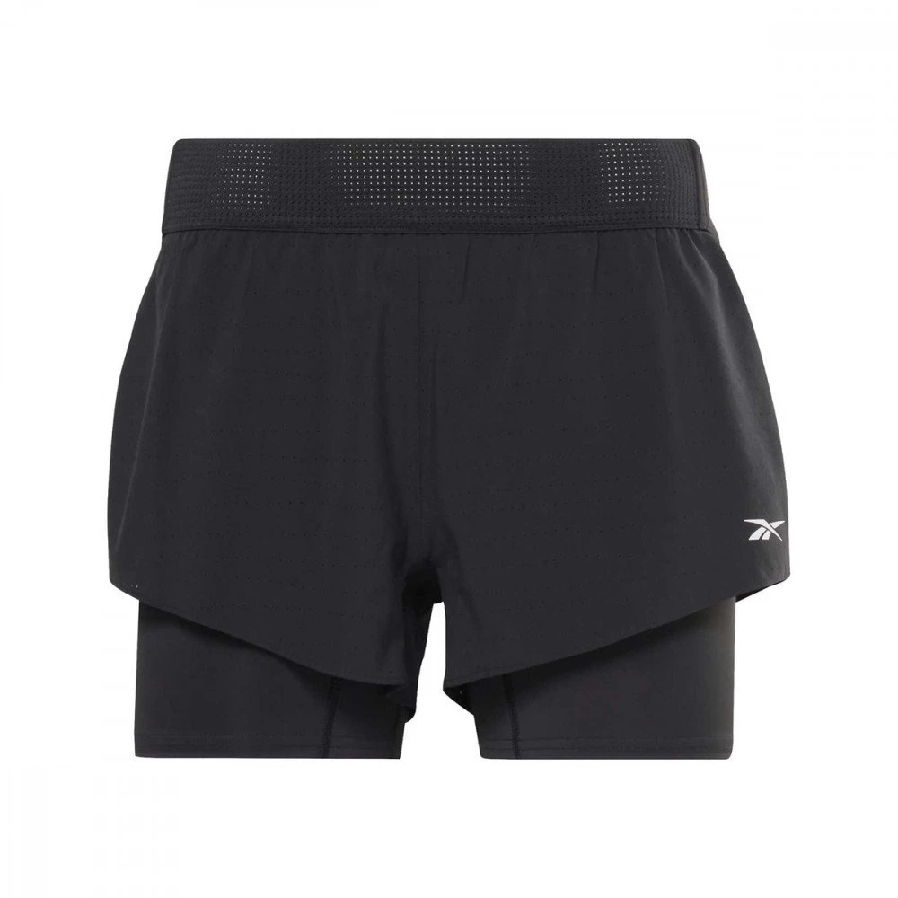 REEBOK SHORT EPIC 2 IN 1 DONNA Nero