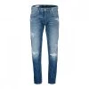 REPLAY JEANS SLIM WILLBI DESTROYED Blu -Tendenza Italia replay m1008573208 jeans reg slim willbi 10 5 once lung 32 destroyed casual uomo 045020101 009 1