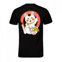 RIPNDIP T-SHIRT LUCKY NERM Nero -Tendenza Italia ripndip rnd9057 t shirt lucky nerm street style uomo 044748501 blk 2