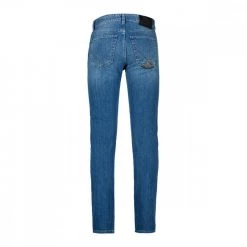 ROY ROGERS JEANS SLIM SMART Blu 7 ROY ROGERS JEANS SLIM SMART Blu -Tendenza Italia roy rogers p22rru075d408 jeans slim fondo 17 smart casual uomo 044671601 1194 3