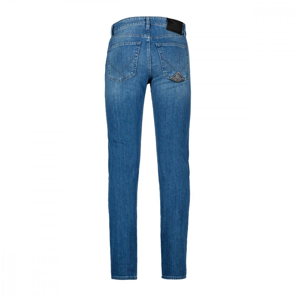 ROY ROGERS JEANS SLIM SMART Blu 5 ROY ROGERS JEANS SLIM SMART Blu - immagine 3