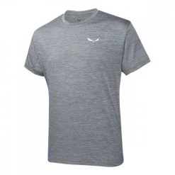 SALEWA T-SHIRT PUEZ MELANGE DRY'TON Grigio