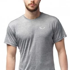 SALEWA T-SHIRT PUEZ MELANGE DRY'TON Grigio -Tendenza Italia salewa 26537 t shirt puez melange dry ton abbigliamento montagna uomo 035690001 0538 4