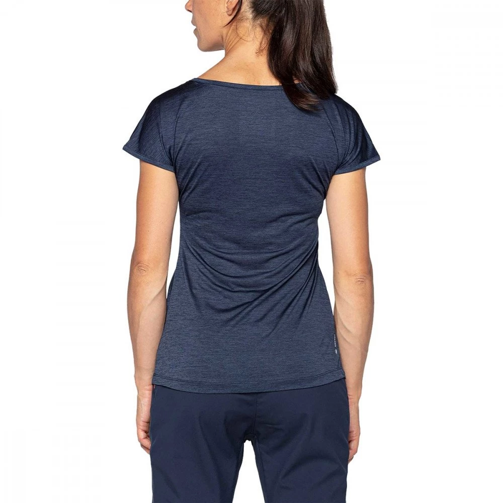 SALEWA T-SHIRT PUEZ MELANGE DONNA Blu 6 SALEWA T-SHIRT PUEZ MELANGE DONNA Blu - immagine 4