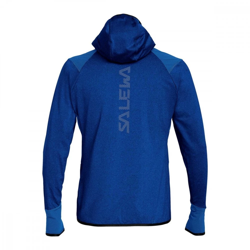 SALEWA PILE FULL-ZIP E CAPPUCCIO AGNER Royal - immagine 2