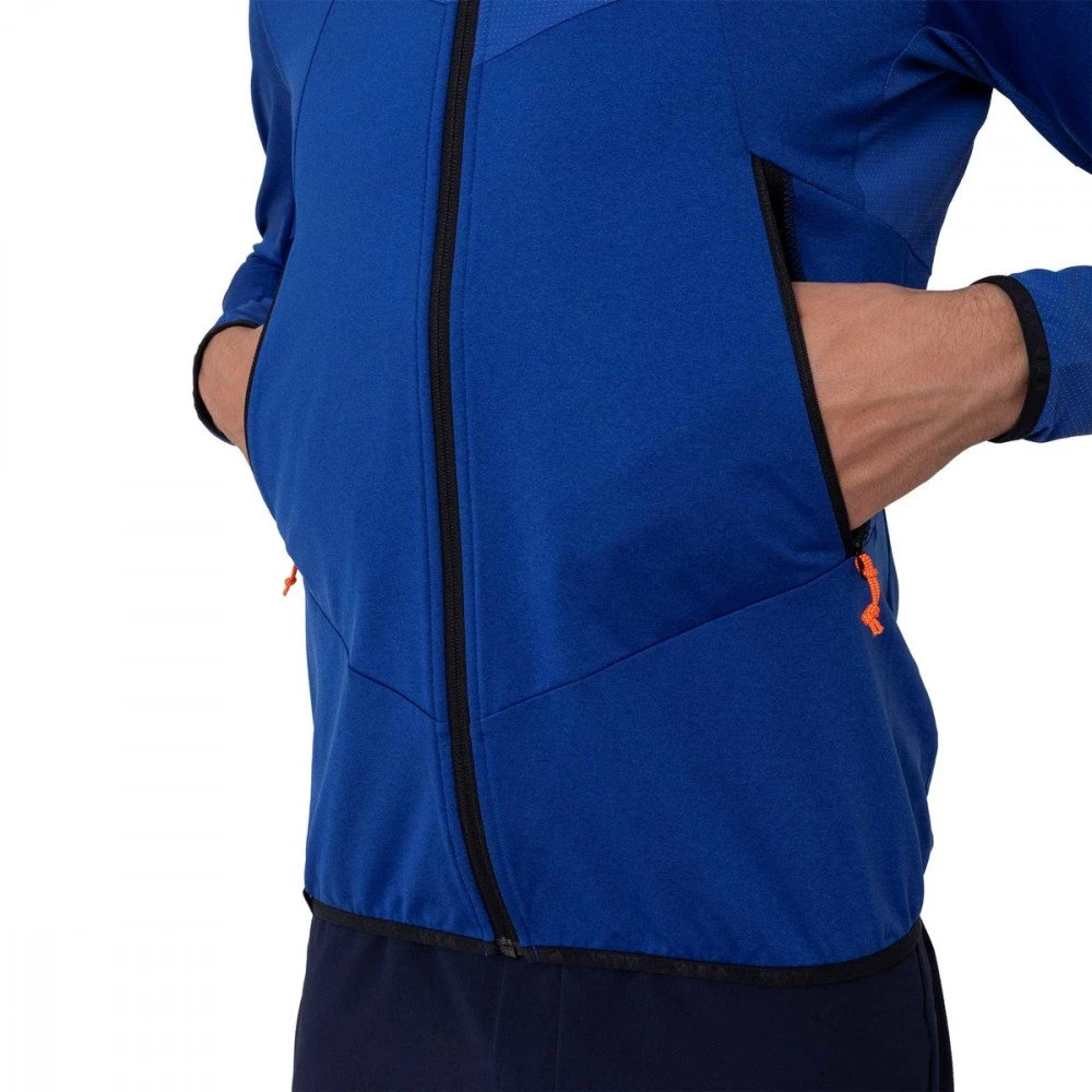 SALEWA PILE FULL-ZIP E CAPPUCCIO AGNER Royal - immagine 5