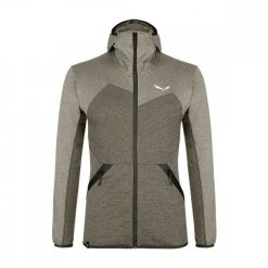 SALEWA PILE FULL-ZIP E CAPPUCCIO PUEZ Marrone