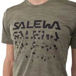 SALEWA T-SHIRT PUEZ HYBRID 2 -Tendenza Italia salewa 27397 t shirt puez hybrid 2 abbigliamento montagna uomo 044851801 7956 3