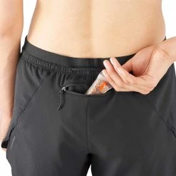 SALOMON SHORT CROSS 2IN1 DONNA Nero -Tendenza Italia salomon lc1706500 short cross 2in1 donna abbigliamento running donna 044886101 6500 6