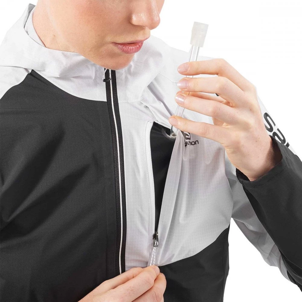 SALOMON GIACCA BONATTI TRAIL DONNA Nero 7 SALOMON GIACCA BONATTI TRAIL DONNA Nero - immagine 5