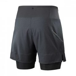 SALOMON SHORT SENSE 2IN1 -Tendenza Italia salomon lc1743700 short sense 2in1 abbigliamento running uomo 044887401 3700 2