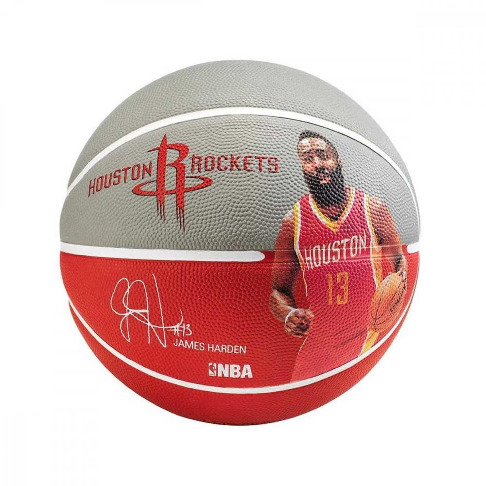 SPALDING Pallone James Harden 7 Grigio, Rosso 3 SPALDING Pallone James Harden 7 Grigio, Rosso