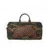 SPRAYGROUND BORSA DUFFEL SHARK SHAPE CHECK