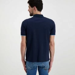 SUN 68 POLO CON PIPING Blu 9 SUN 68 POLO CON PIPING Blu -Tendenza Italia sun 68 a32110 polo con piping casual uomo 044815801 07 3