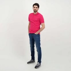 SUN 68 POLO CON PIPING Fucsia -Tendenza Italia sun 68 a32110 polo con piping casual uomo 044816001 20 5