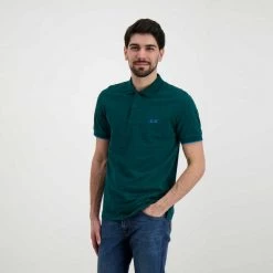 SUN 68 POLO CON PIPING Verde 10 SUN 68 POLO CON PIPING Verde -Tendenza Italia sun 68 a32110 polo con piping casual uomo 044816101 50 4
