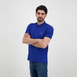 SUN 68 POLO CON PIPING Royal 10 SUN 68 POLO CON PIPING Royal -Tendenza Italia sun 68 a32110 polo con piping casual uomo 044816201 58 4