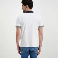 SUN 68 POLO TRICOLOR Bianco -Tendenza Italia sun 68 a32113 polo tricolor casual uomo 044816501 01 4