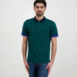 SUN 68 POLO TRICOLOR Verde -Tendenza Italia sun 68 a32113 polo tricolor casual uomo 044816801 50 3