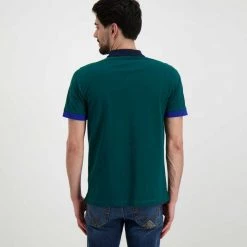 SUN 68 POLO TRICOLOR Verde -Tendenza Italia sun 68 a32113 polo tricolor casual uomo 044816801 50 4
