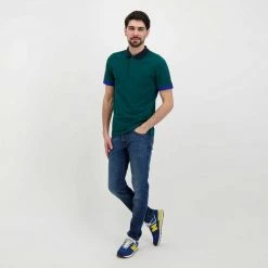 SUN 68 POLO TRICOLOR Verde -Tendenza Italia sun 68 a32113 polo tricolor casual uomo 044816801 50 6