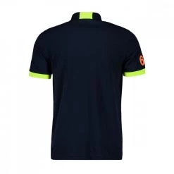 SUN 68 POLO MACRO LOGO FLUO Blu -Tendenza Italia sun 68 a32120 polo macro logo fluo casual uomo 044817001 07 2
