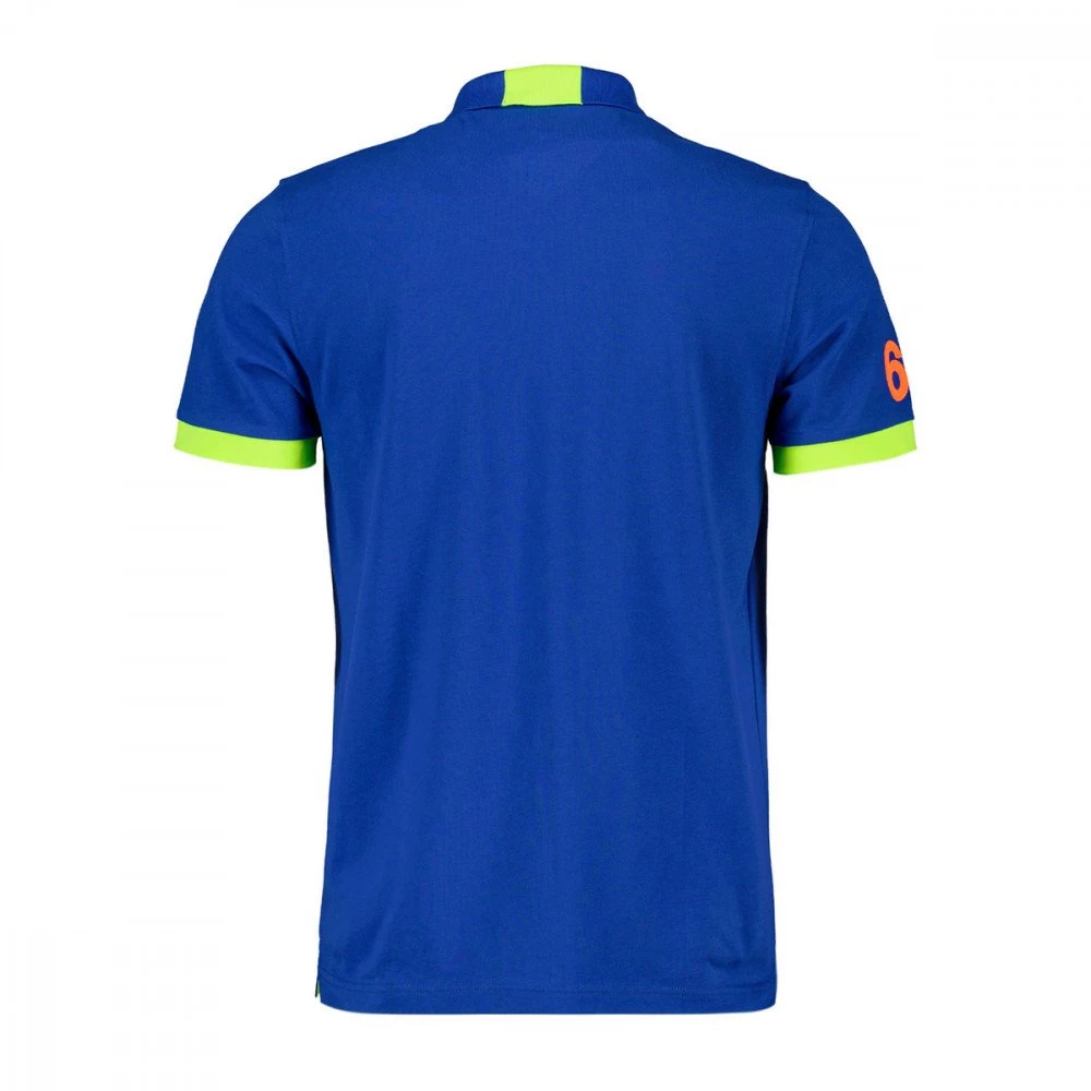 SUN 68 POLO MACRO LOGO FLUO Royal 4 SUN 68 POLO MACRO LOGO FLUO Royal - immagine 2