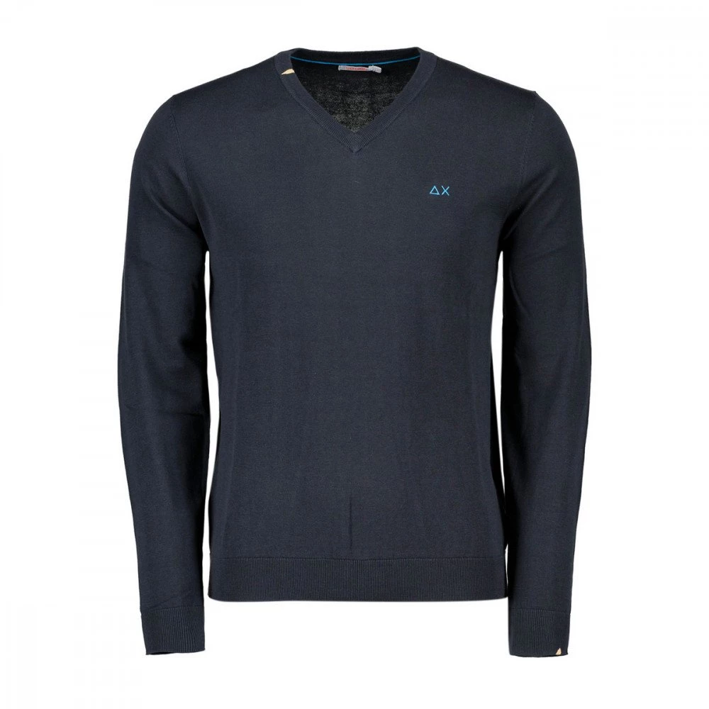 SUN 68 MAGLIONE SCOLLO V COTONE Grigio 3 SUN 68 MAGLIONE SCOLLO V COTONE Grigio