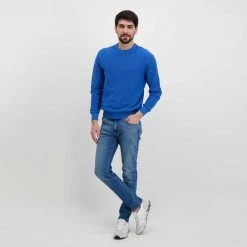 SUN 68 MAGLIONE GIROCOLLO VINTAGE Royal 11 SUN 68 MAGLIONE GIROCOLLO VINTAGE Royal -Tendenza Italia sun 68 k32115 maglione girocollo vintage casual uomo 044818201 12 5