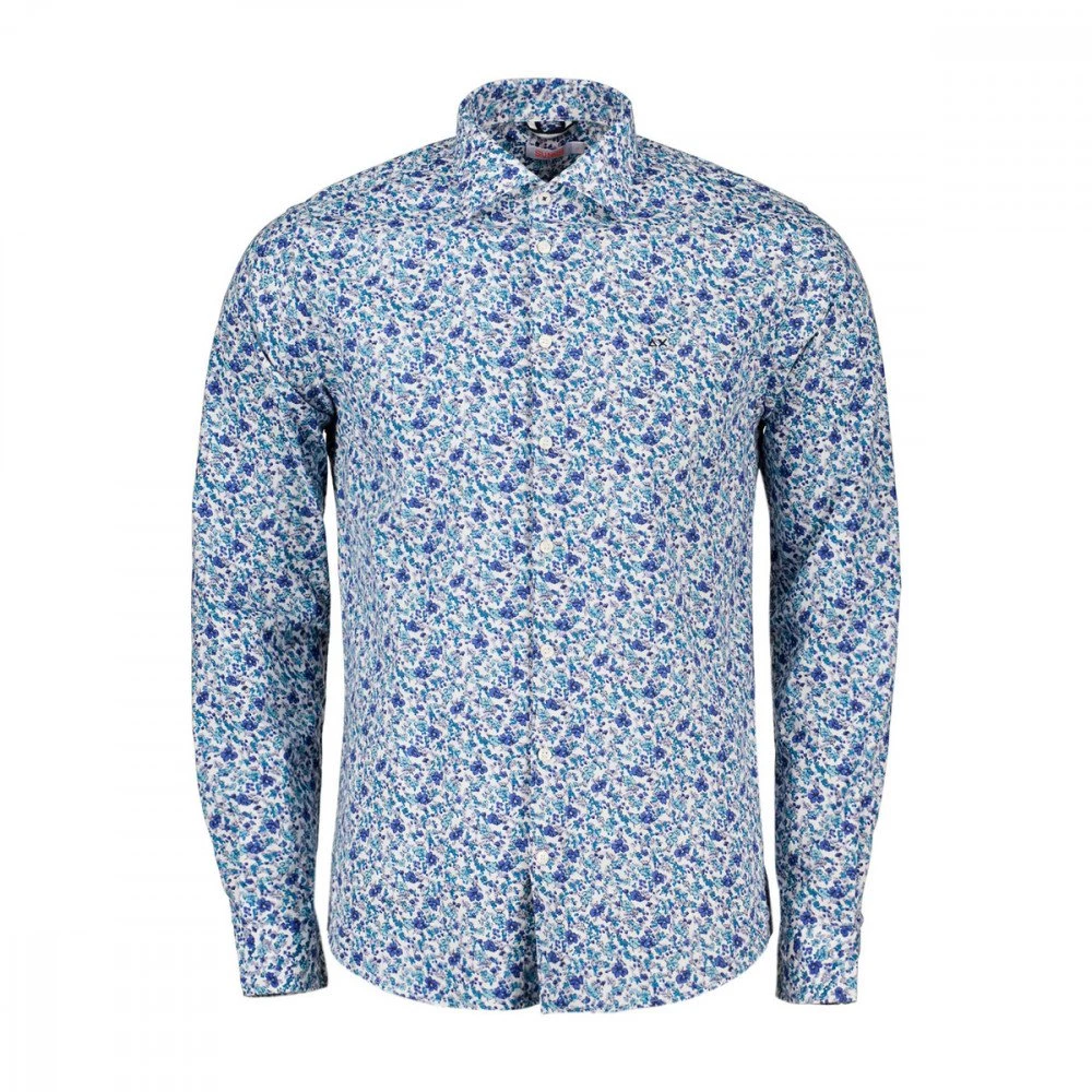 SUN 68 CAMICIA FANTASIA ALL-OVER Azzurro 3 SUN 68 CAMICIA FANTASIA ALL-OVER Azzurro