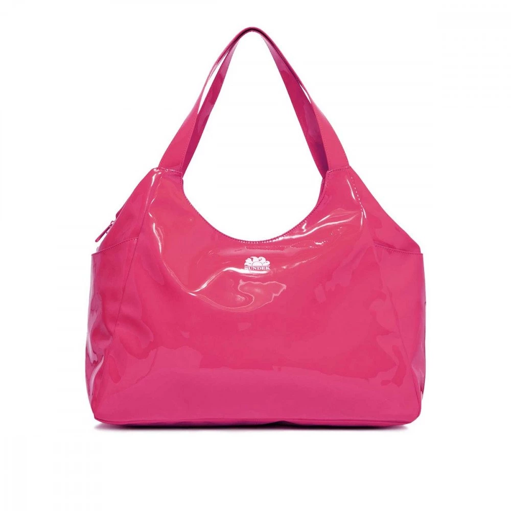 SUNDEK BORSA MARE IN VINILE CON ZIP CHEL DONNA Fucsia 3 SUNDEK BORSA MARE IN VINILE CON ZIP CHEL DONNA Fucsia