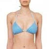 SUNDEK TRIANGOLO LUREX JENNIFER DONNA Azzurro